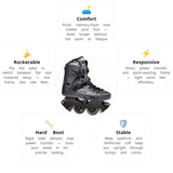 Load image into Gallery viewer, Flying Eagle X5F Spectre Black Skates