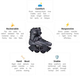 Load image into Gallery viewer, Flying Eagle X6 Reaver Graphite Skates