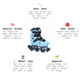 Load image into Gallery viewer, Flying Eagle S7 Nimbus Blue Kids Skates