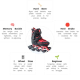 Load image into Gallery viewer, Flying Eagle S9 Dynamo Red Kids Skates