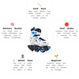 Load image into Gallery viewer, Flying Eagle ND Nadia Blue Kids Skates