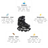 Load image into Gallery viewer, Flying Eagle S7680 Raptor Black Skates