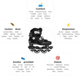 Load image into Gallery viewer, Flying Eagle Drift JR Black Kids Skates