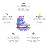 Load image into Gallery viewer, Flying Eagle Drift JR Purple Kids Skates