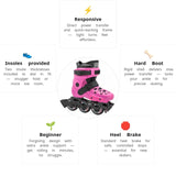 Load image into Gallery viewer, FR J Pink Kids Skates