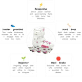 Load image into Gallery viewer, FR J White Pink Kids Skates