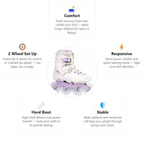 Load image into Gallery viewer, Flying Eagle X7D Reaver Purple Skates