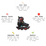Load image into Gallery viewer, Flying Eagle S6S Pro Sonos Black Kids Skates
