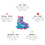 Load image into Gallery viewer, Flying Eagle S6S Pro Sonos Purple Kids Skates