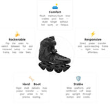 Load image into Gallery viewer, Seba E3 80 Black Premium V3 Skates