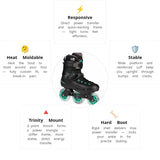 Load image into Gallery viewer, Powerslide Zoom Pro 100 Black Mint Skates