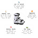 Load image into Gallery viewer, USD Shadow Team White Aggressive Skates