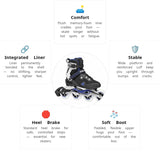 Load image into Gallery viewer, Rollerblade Macroblade 90 W Royal Blue Skates
