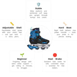 Load image into Gallery viewer, Playlife Flash Blue adj. Kids Skates