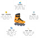 Load image into Gallery viewer, Powerslide Storm Mango 80 Skates