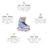 Load image into Gallery viewer, Powerslide Next 2.0 SL 80 Soft Blue Skates