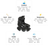 Load image into Gallery viewer, FR3 310 Black V2 Skates