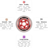 Load image into Gallery viewer, Powerslide PS ONE Pack 90mm/82A Wheels (Pack of 8)