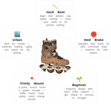 Load image into Gallery viewer, Powerslide Next 2.0 80 Chocolate Skates