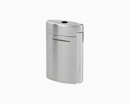 S.T. DUPONT Minijet Brushed Chrome Lighter/Briquet 010807