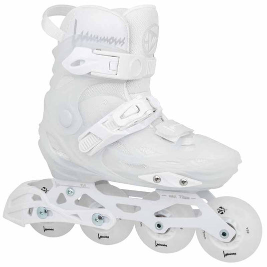 Luminous Rayon White Kids Skates