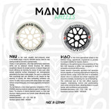 Load image into Gallery viewer, FR Manao Niu 2 Components 90mm Wheels (Pack of 8)