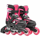 Load image into Gallery viewer, Rollerblade Microblade Black Pink Kids Skates