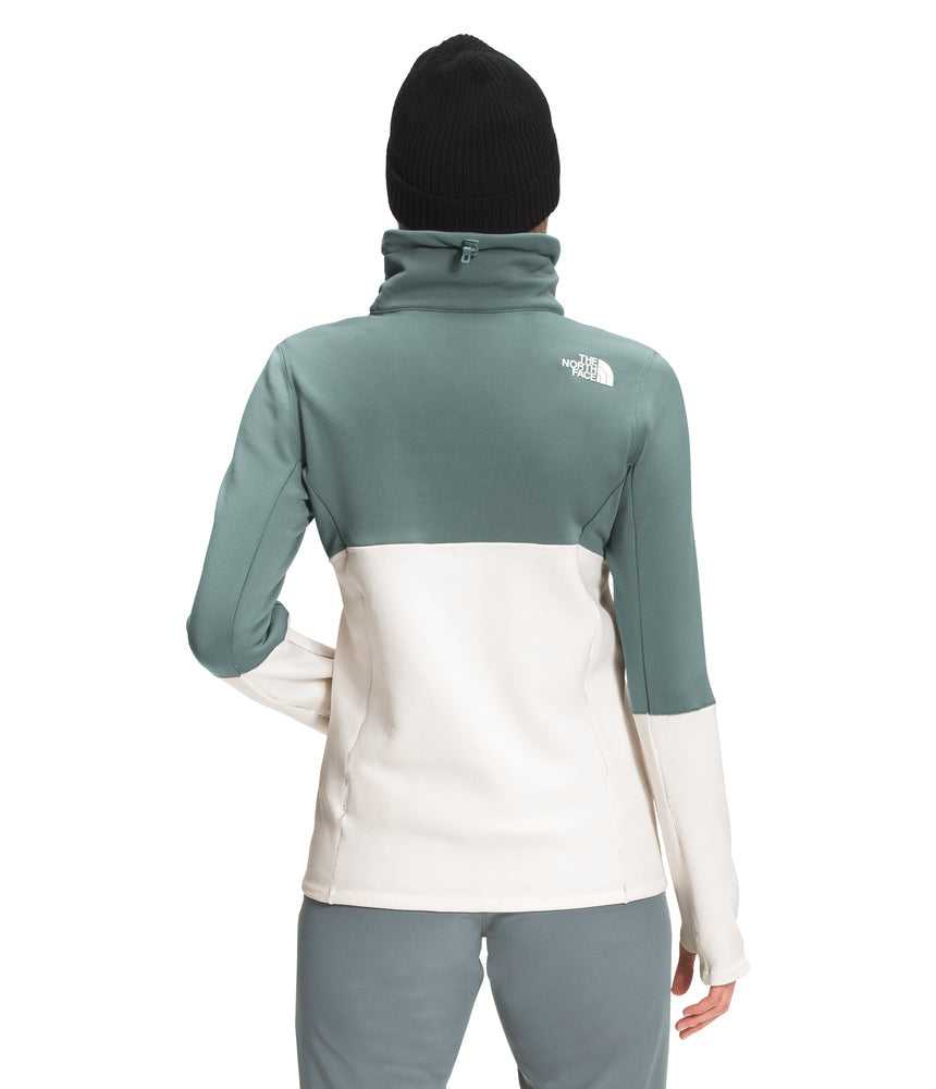 The North Face - Womens Tagen 1/4 Zip Fleece - Pamplona Purple/Dark Eggplant Purple