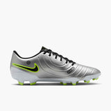 Load image into Gallery viewer, Nike Tiempo Legend 10 Club Multi-Ground Low-Top Soccer Cleats - Metallic Silver