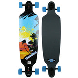 Load image into Gallery viewer, Paradise Longboard 9.75" x 39.75" Sun Splash Drop Down Drop Through