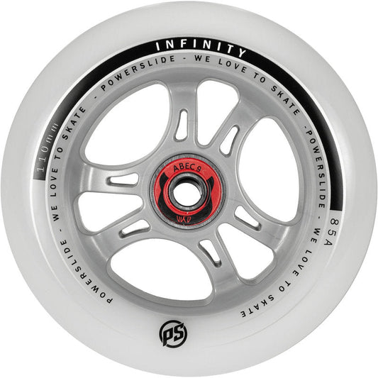 Powerslide Infinity RTR ABEC9 Spacer 110mm/85A Wheels (Pack of 3)