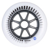Load image into Gallery viewer, Powerslide Spinner White 125mm/88A Wheels (Pack of 3)