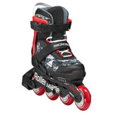Load image into Gallery viewer, Rollerblade Microblade SL Black Red Kids Skates