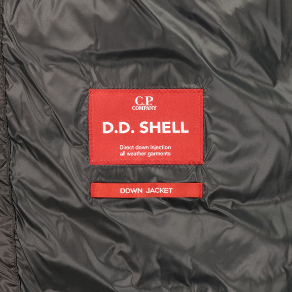 Cp Company D.D Shell Lens Bomber Jacket In Black