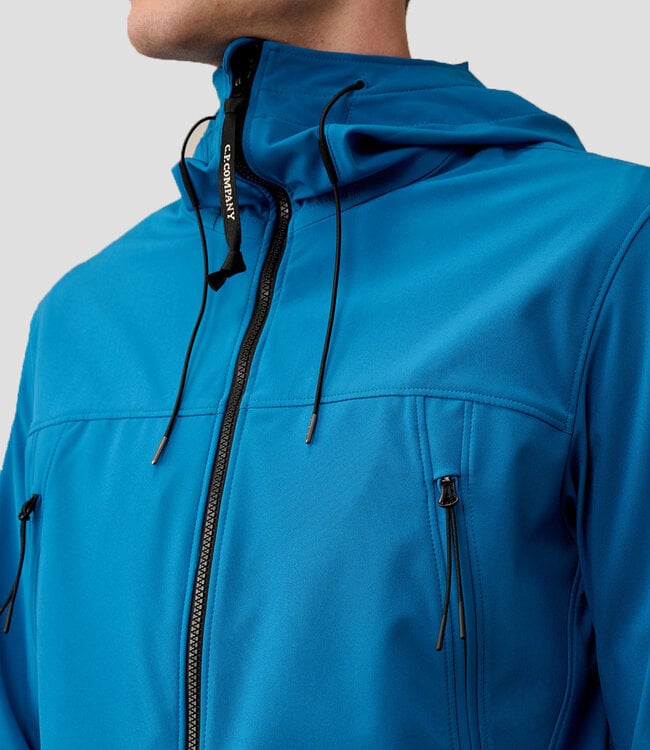 Cp Company S/S Goggle Soft Shell In Ink Blue