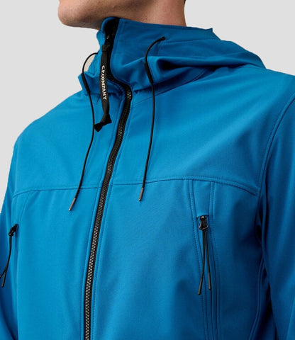 Cp Company S/S Goggle Soft Shell In Ink Blue