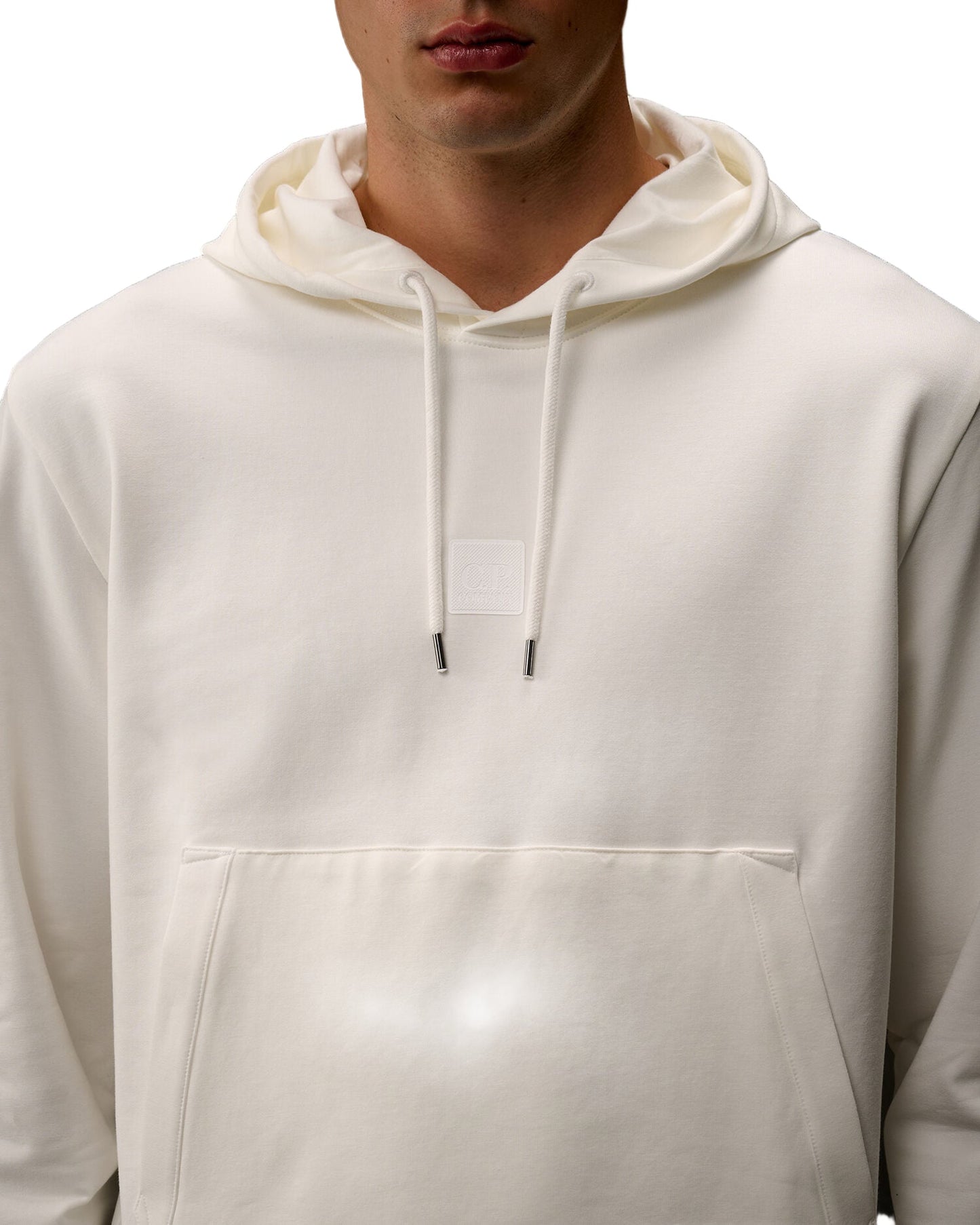 Cp Company Metropolis Series Overhead Hoodie In White