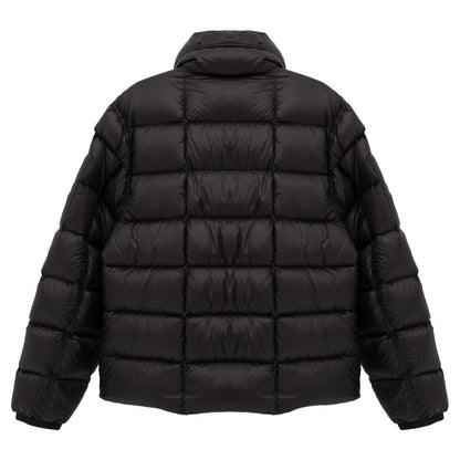 Cp Company 216A D.D Shell Short Hooded Down Jacket In Nightshade