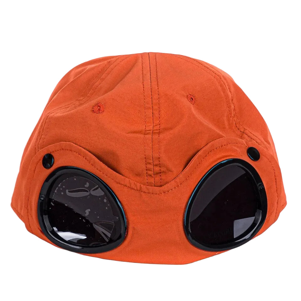 Cp Company Chrome-R Goggle Cap in High Risk Red