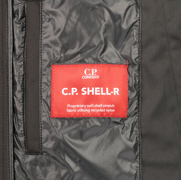 Cp Company S/S Goggle Soft Shell In Black