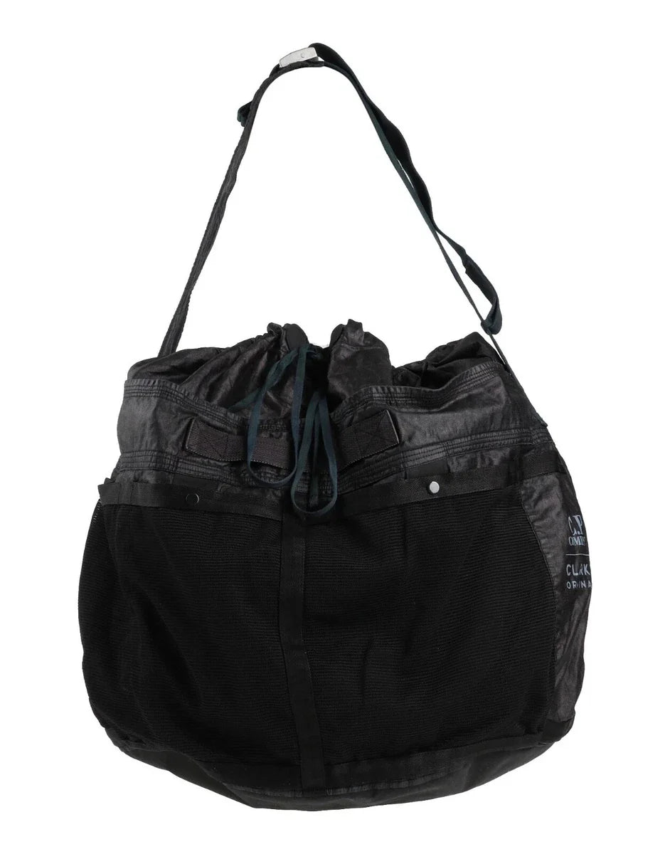 Cp Company X Clarks Original Lino Wax Travel Bag In Black