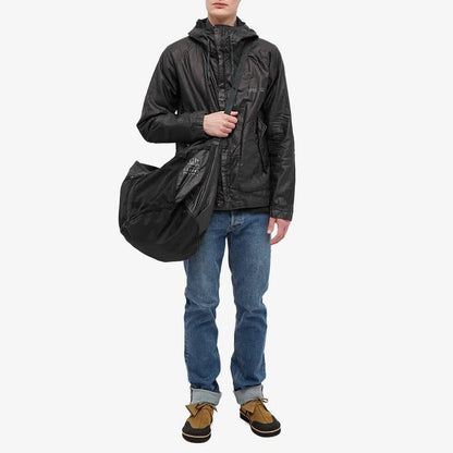 Cp Company X Clarks Original Lino Wax Travel Bag In Black