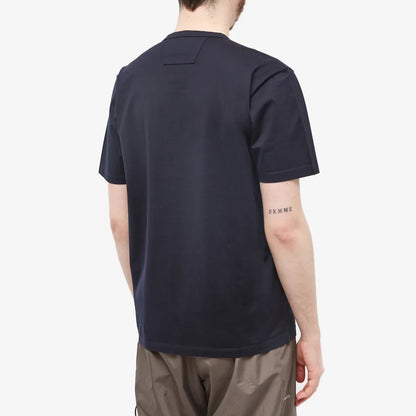 Cp Company 197A Metropolis Series Big Logo T-Shirt in Navy