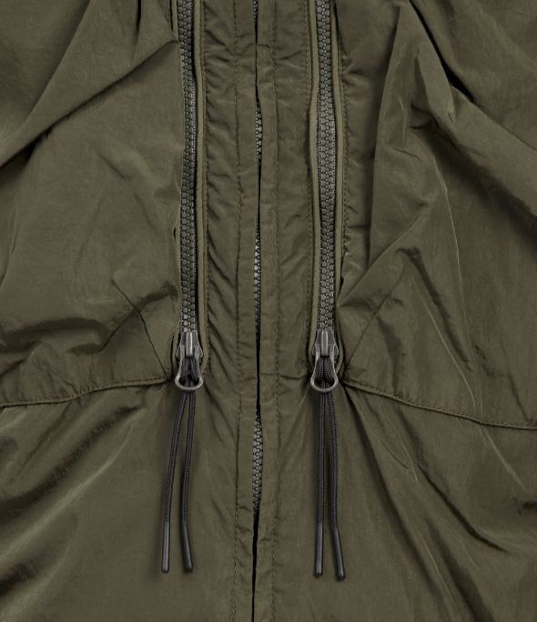 Cp Company 013A Chrome-R Lens Overshirt in Ivy Green