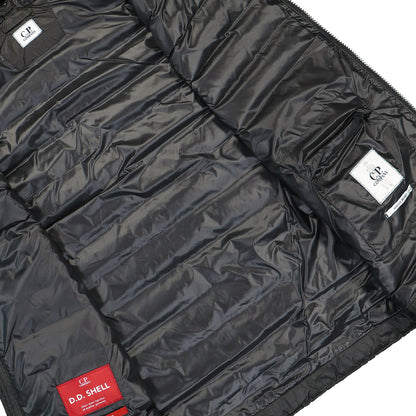 Cp Company D.D Shell Down Gilet In Black