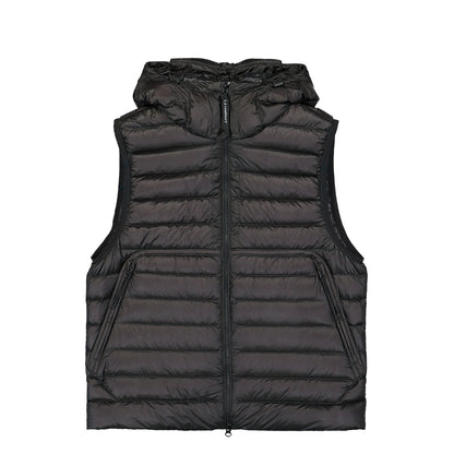 Cp Company D.D Shell Down Gilet In Black