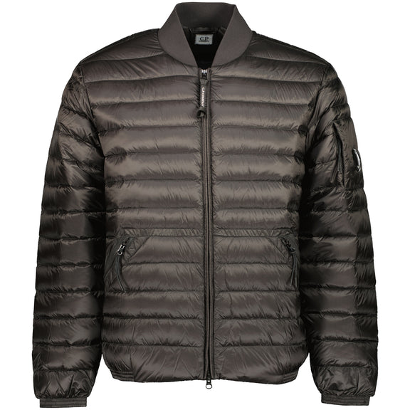 Cp Company D.D Shell Lens Bomber Jacket In Black