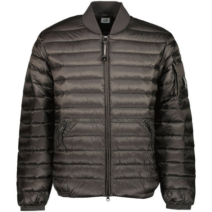 Cp Company D.D Shell Lens Bomber Jacket In Black