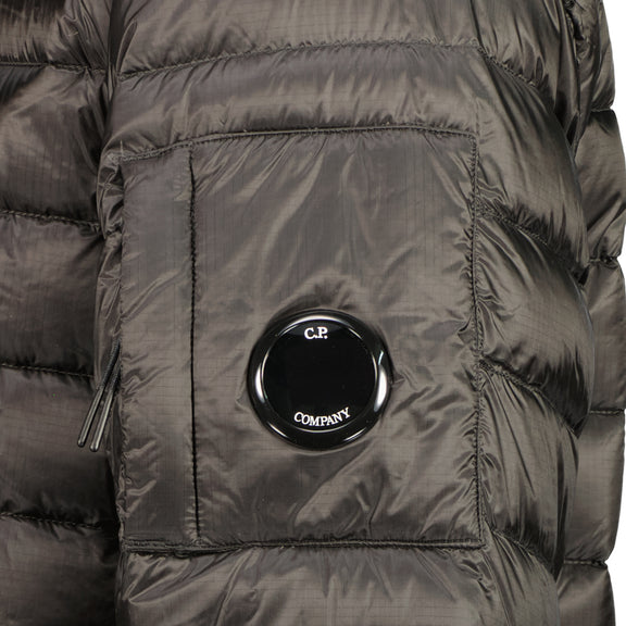 Cp Company D.D Shell Lens Bomber Jacket In Black