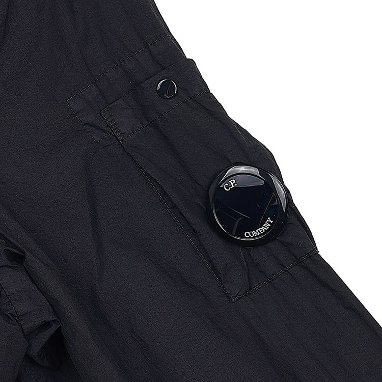 Cp Company Taylon L Chrome Lens Full Zip Shirt Black